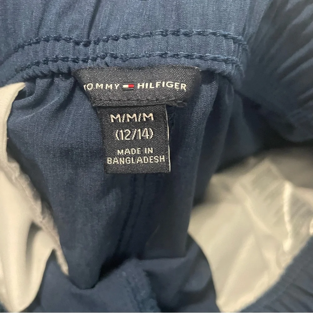Tommy Hilfiger Boys Heathered Blue Performance Shorts Size M (12/14)